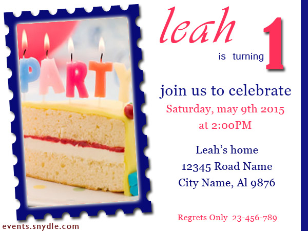 20 Top Birthday Invitations To Invite Your Guests - Festival Around the