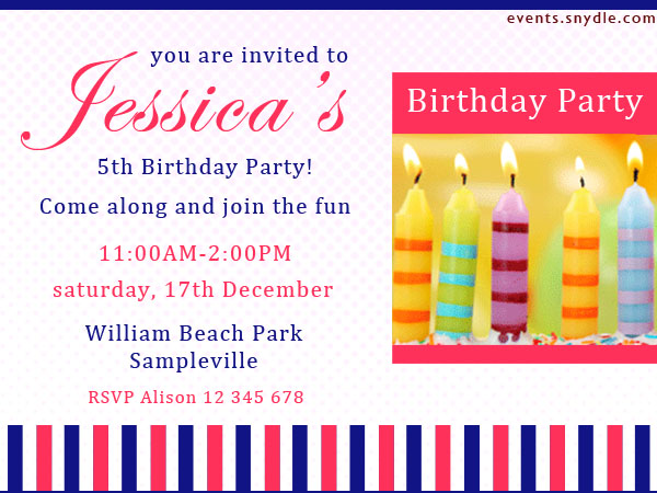 20 top birthday invitations to invite your guests festival around the