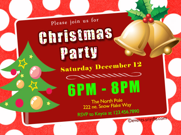 Christmas Invitations 2014 9