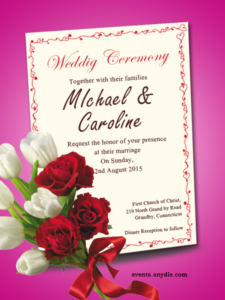 Free online wedding invitation cards - Festival Around the World