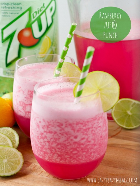 Raspberry-7UP®-punch