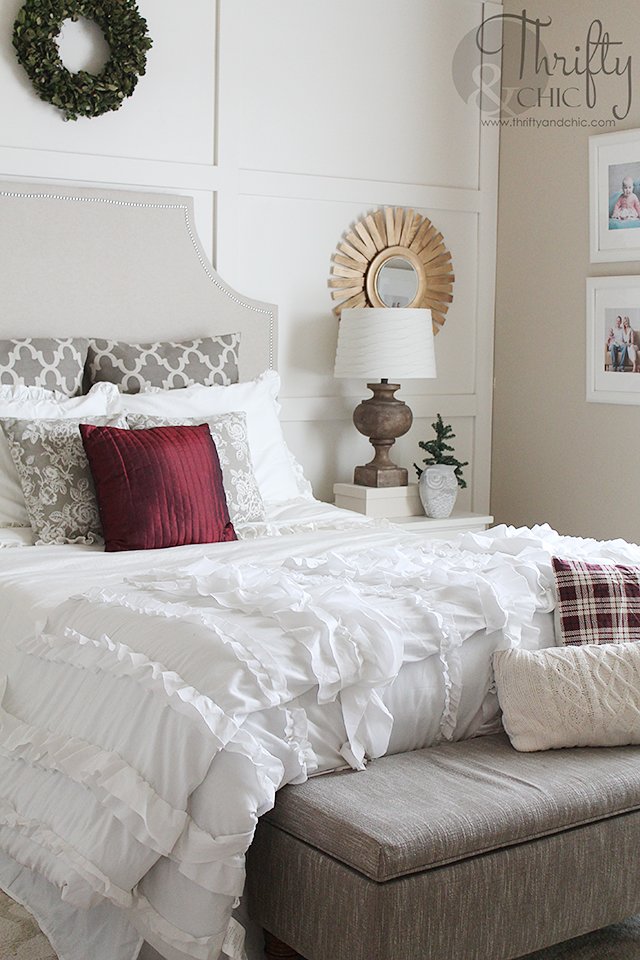 Cozy Christmas Bedroom Decorating Ideas Festival Around 