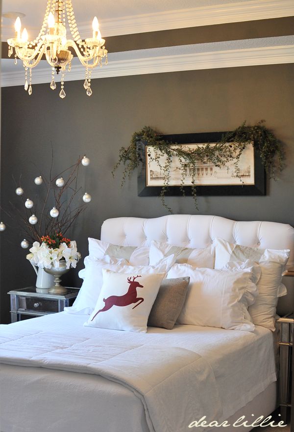 Cozy Christmas Bedroom  Decorating  Ideas  Festival Around 