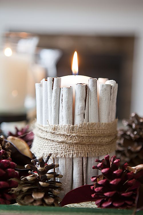 DIY Candle Decoration, Candle Decoration Idea