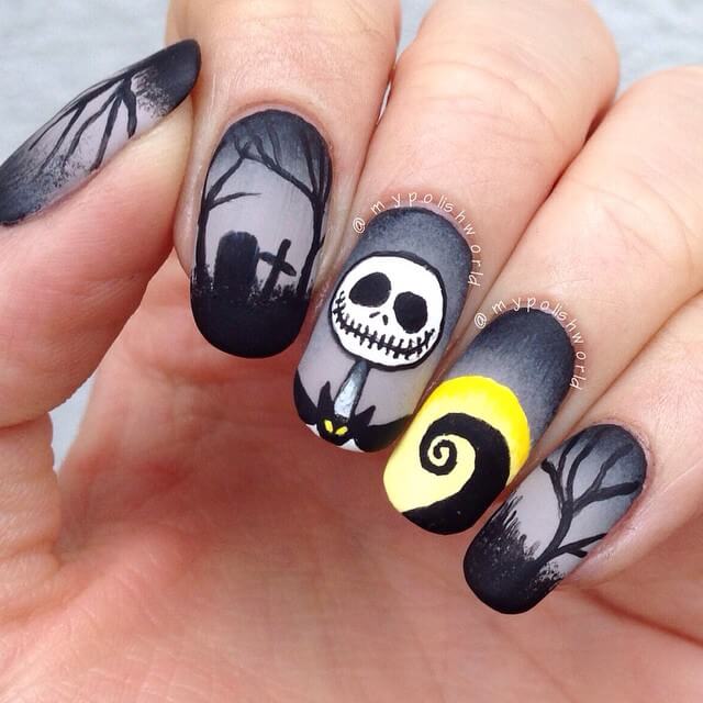 Stunning Halloween Nail Art Ideas
