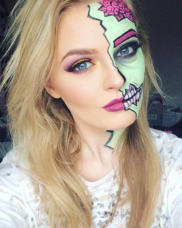 Mesmerizing Halloween Makeup Ideas For 2017