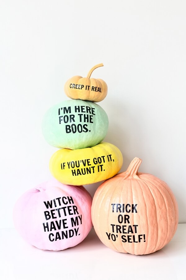 No Carve Pumpkin Ideas For Halloween