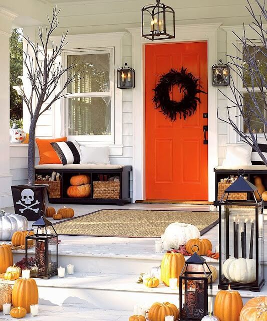 Spooky Halloween Porch Decoration Ideas