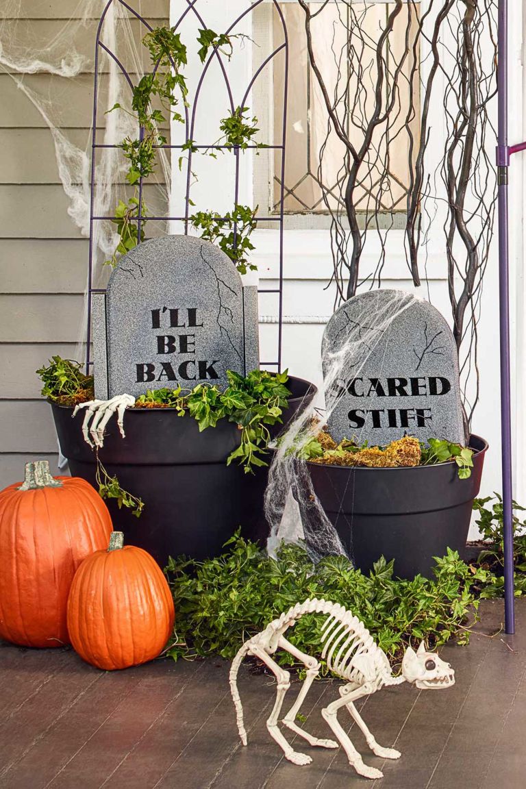 Exquisite Outdoor Halloween Decoration Ideas - Festival ...