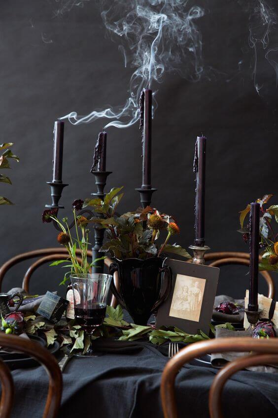 Creepy And Classy Halloween Table Decoration Ideas – Festival Around ...